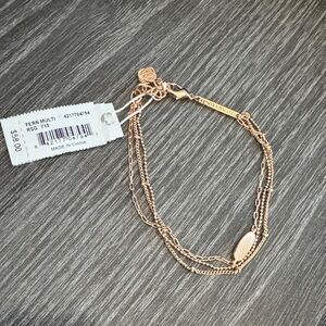 Kendra Scott Rose Gold Layered Bracelet